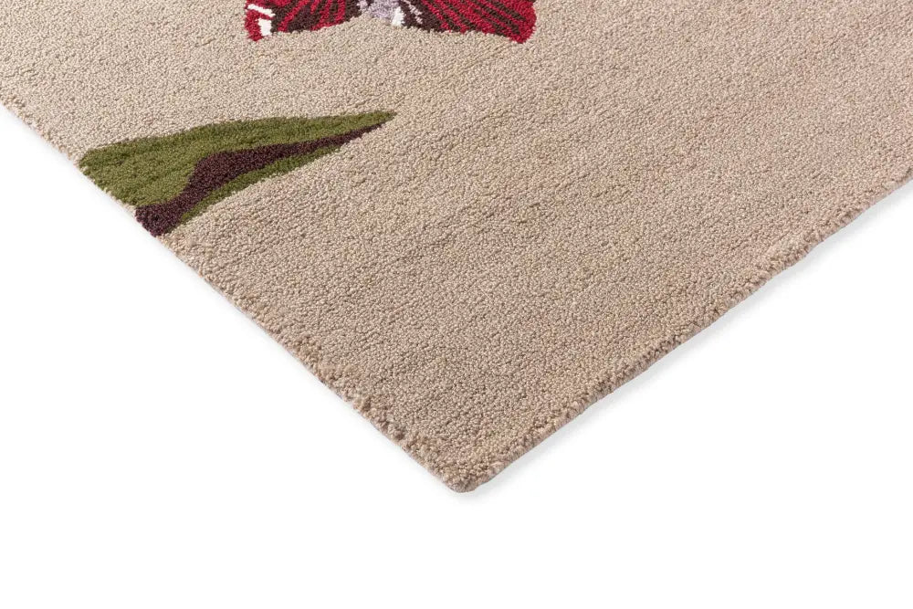 In-Outdoor Ted Baker Botanical Tulip Burgundy outdoor 455610 Rug