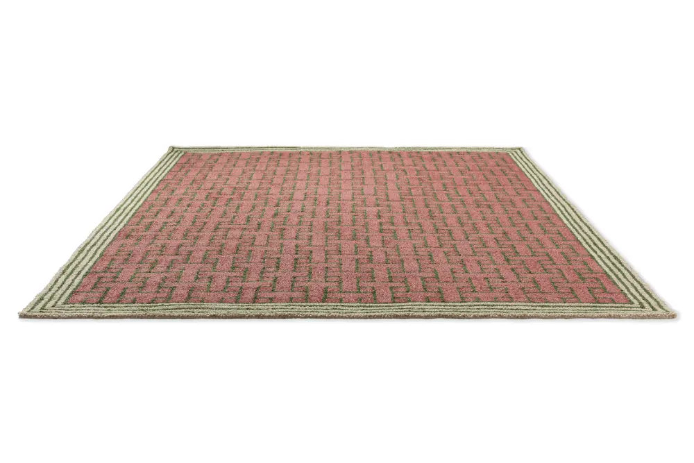 In-Outdoor Ted Baker Monogram Dusted Pink outdoor 455802 Rug