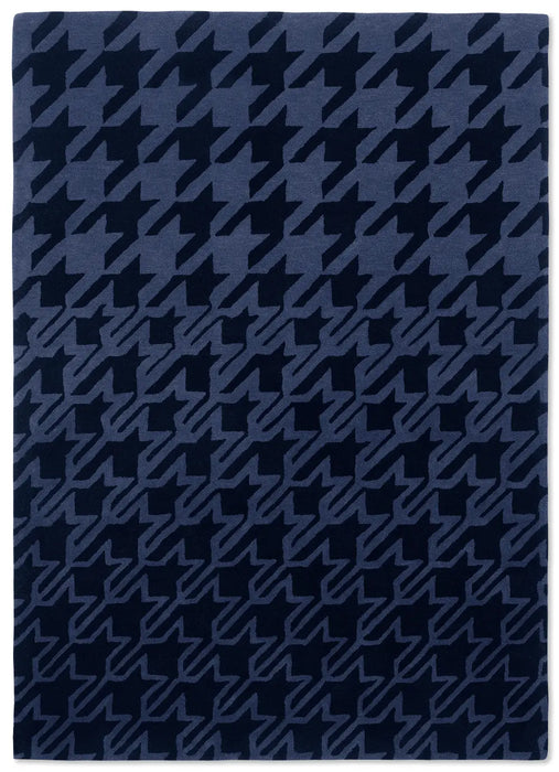 Houndstooth Ted Baker -Dark Blue 162808 Rug