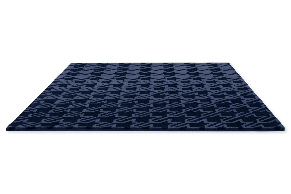 Houndstooth Ted Baker -Dark Blue 162808 Rug