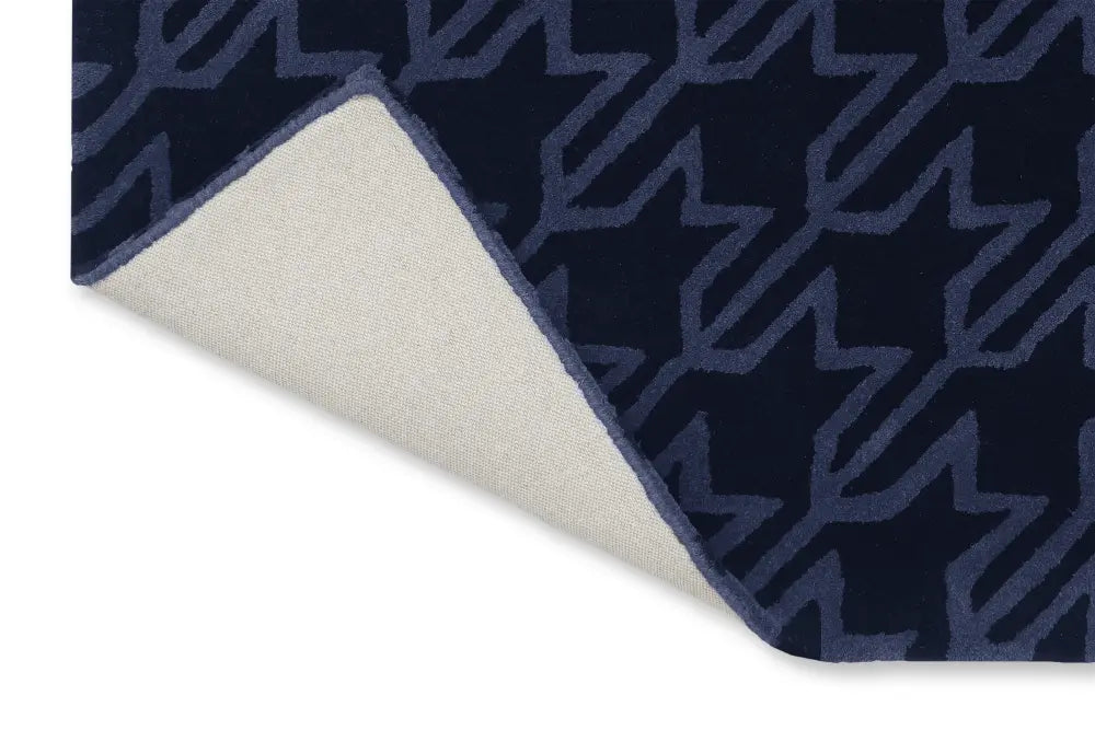 Houndstooth Ted Baker -Dark Blue 162808 Rug