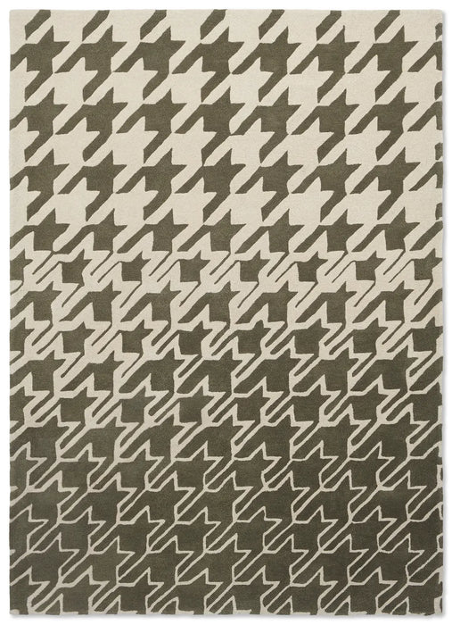 Houndstooth Ted Baker -Grey 162804 Rug