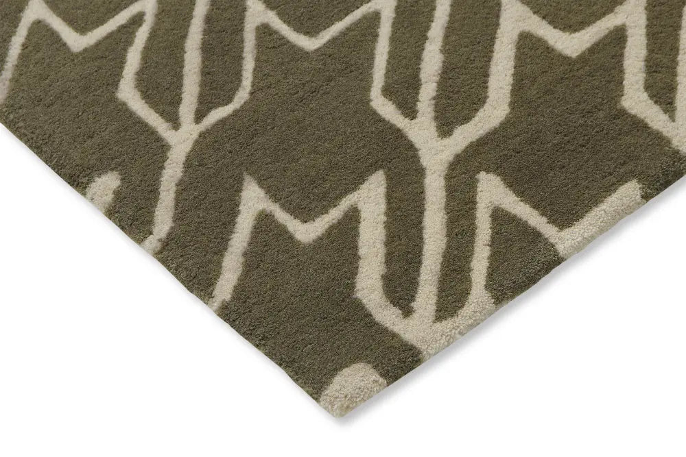 Houndstooth Ted Baker -Grey 162804 Rug