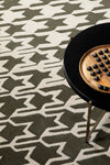 Houndstooth Ted Baker -Grey 162804 Rug