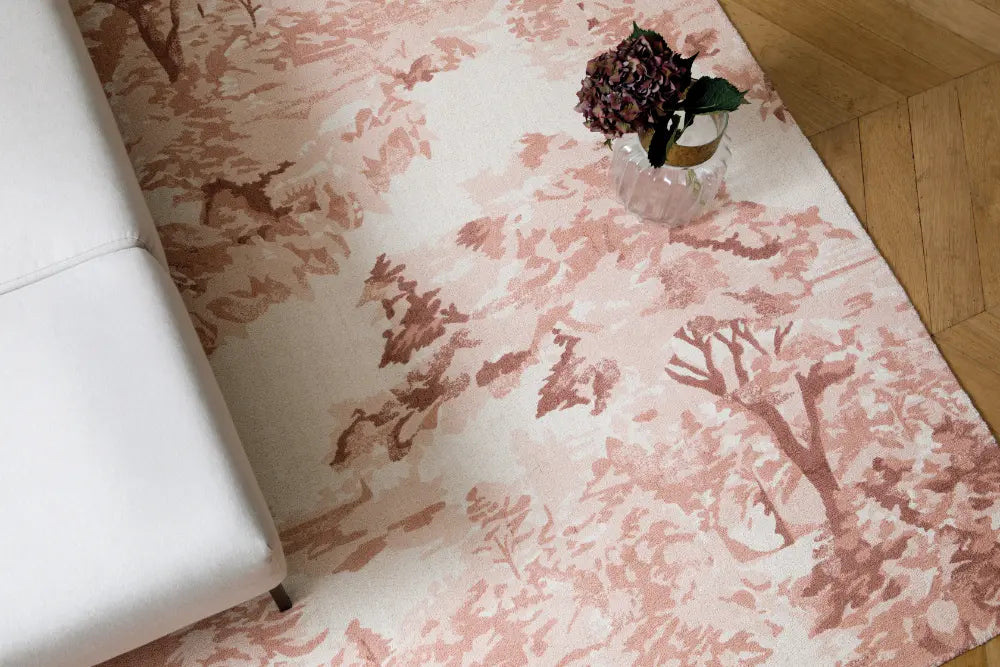 Landscape Ted Baker Toile-Light Pink 162602 Rug