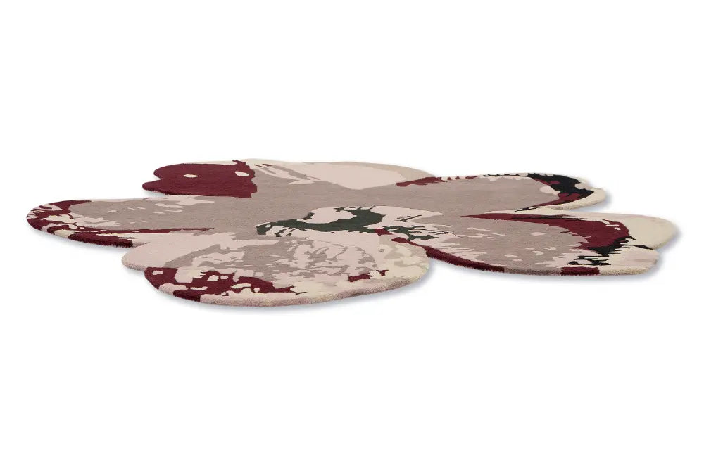 Shaped Magnolia Ted Baker -Burgundy 162303 Rug