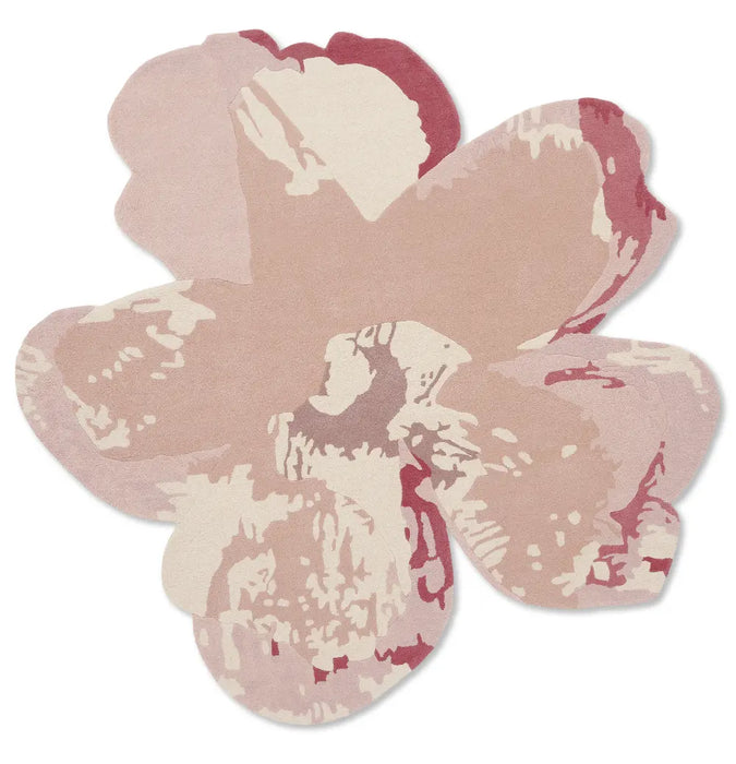Shaped Magnolia Ted Baker -Light Pink 162302 Rug