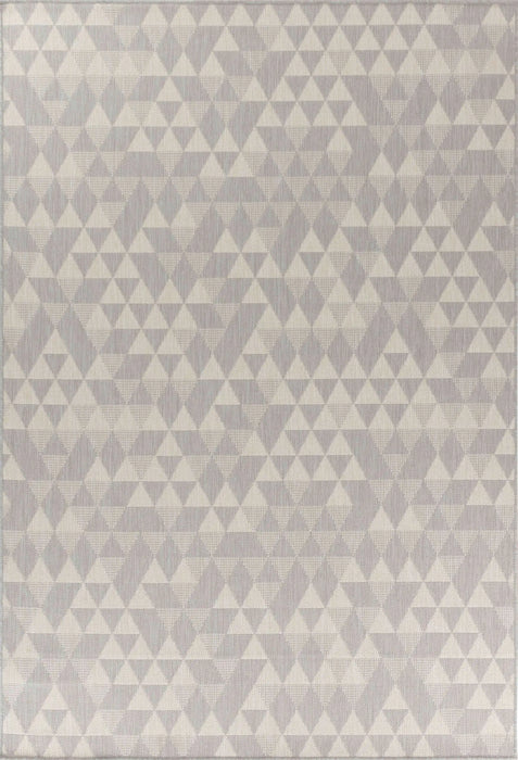 Serdim Rugs sky outdoor triangle silver Grey Living Room Floral Rug.