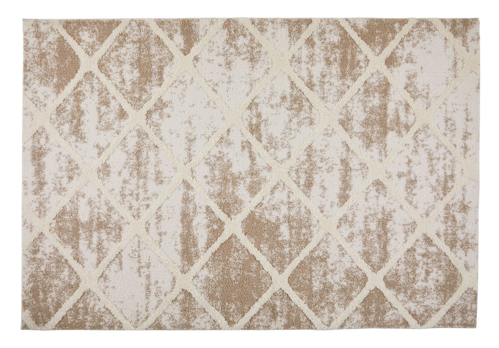 Oriental Weavers tribal 3071 j Beige Living Room Geometric Rug.