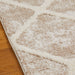 Oriental Weavers tribal 3071 j Beige Living Room Geometric Rug.