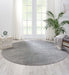 Nourison twilight nourison twi11 seafoam Grey Living Room Wool Rug.
