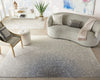 Nourison twilight nourison twi12 ivory grey Grey, Beige Living Room Wool Rug.