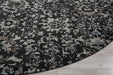 Nourison twilight nourison twi13 onyx Black, Multicoloured Living Room Wool Rug.