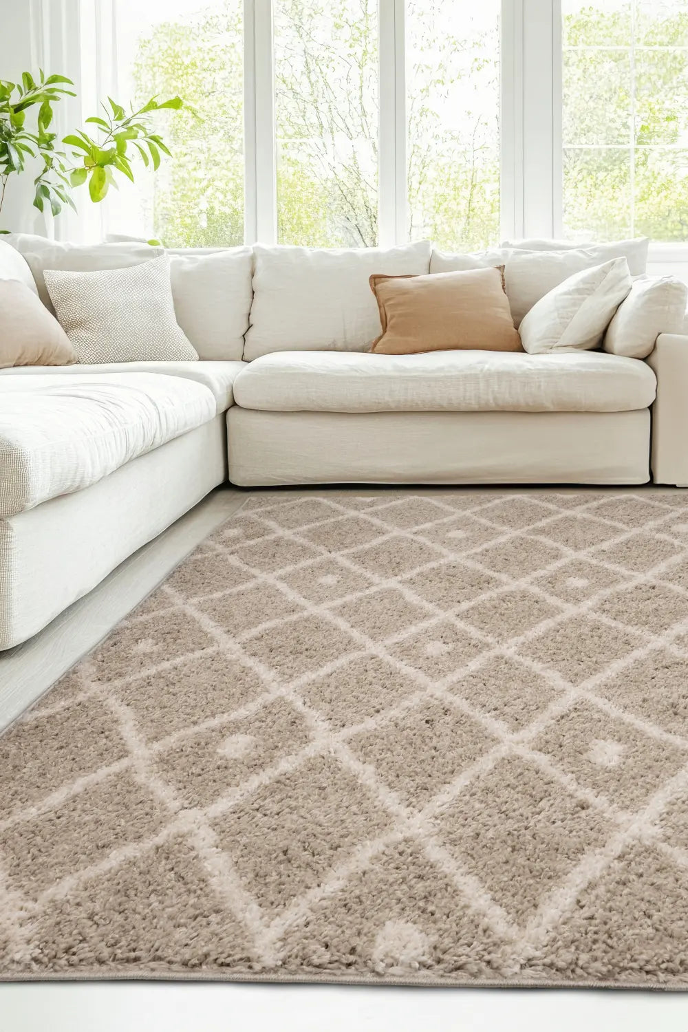 TWIST NOMADIC NATURAL Beige Rug — RugsDirect Online