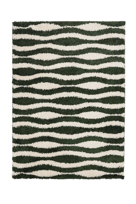 TWIST PULSE RUG GREEN