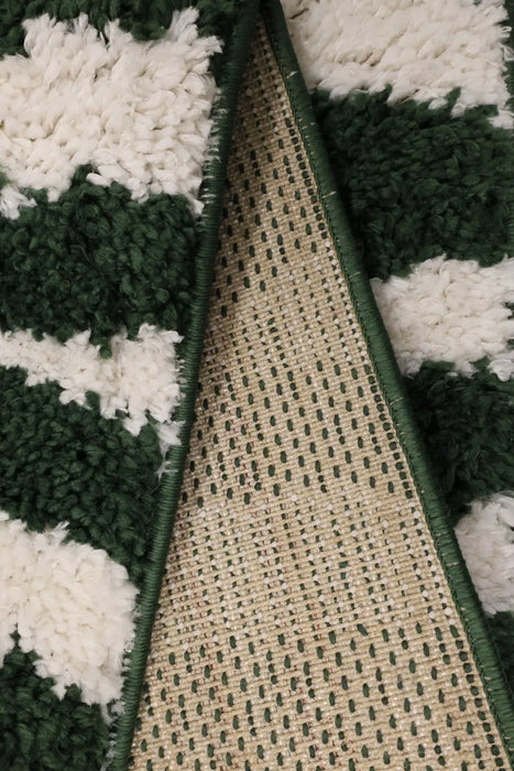 TWIST PULSE RUG GREEN