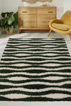 TWIST PULSE RUG GREEN