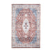 Think Rugs tabriz washable h1156 red Multicoloured, Red Living Room Washable Rug.