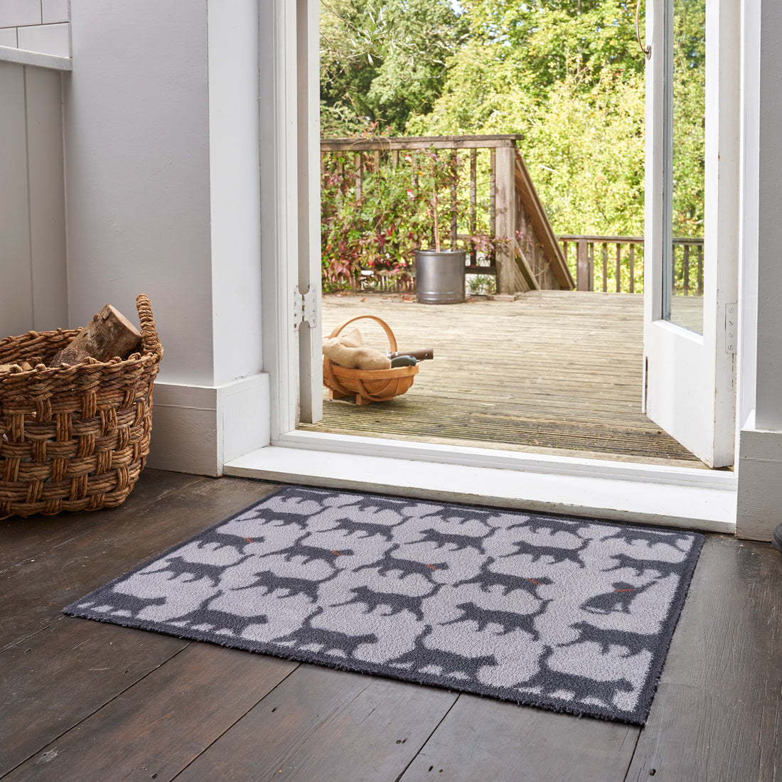 Turtle Mat Design Tailgate - Grey Grey Rug — RugsDirect Online