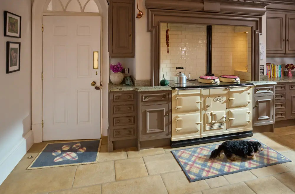 Hug Rug Washable Tartan Paw Multi