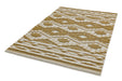 Asiatic taza ta02 ochre Yellow, Ivory Living Room  Rug.