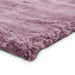 Think Rugs teddy lavender Purple Living Room  Rug.
