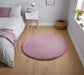 Think Rugs teddy lavender Purple Living Room  Rug.