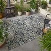 Oriental Weavers terra nova pebble Grey, Multicoloured Living Room Flat Weave Rug.
