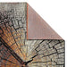 Oriental Weavers terra nova wood Black, Ivory, Multicoloured Living Room Flat Weave Rug.
