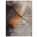 Oriental Weavers terra nova wood Black, Ivory, Multicoloured Living Room Flat Weave Rug.