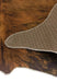 Asiatic texas faux chestnut Brown Living Room Flat Weave Rug.