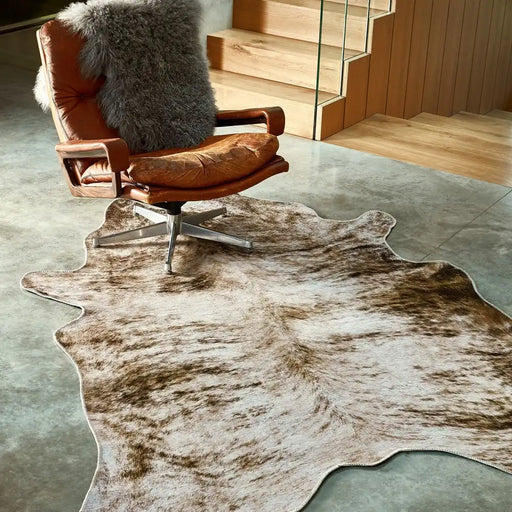 Asiatic texas faux grey Grey Living Room Flat Weave Rug.