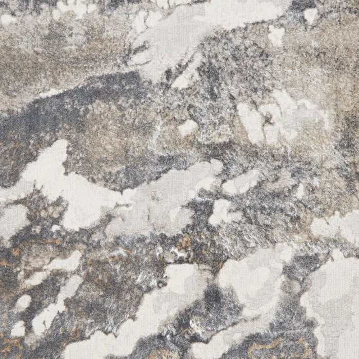Tidal TL447 Silver/Dark Grey Modern Abstract Rug