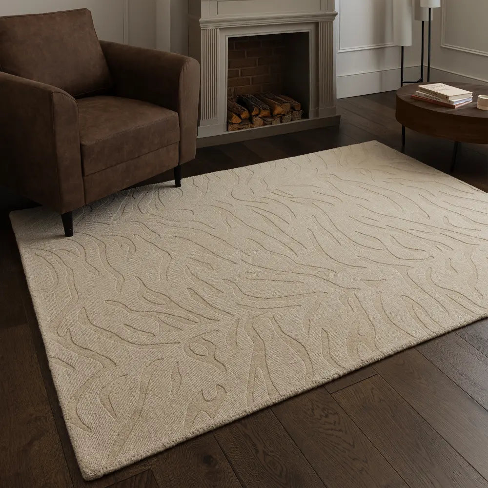 Trego Rug Tigra Sand Beige Rug — RugsDirect Online