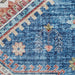 Think Rugs topaz think topaz g4705 dark blue Blue Living Room Flat Weave Rug.