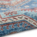 Think Rugs topaz think topaz g4705 dark blue Blue Living Room Flat Weave Rug.