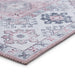 Think Rugs topaz think topaz g4705 rose Multicoloured, Pink Living Room Flat Weave Rug.