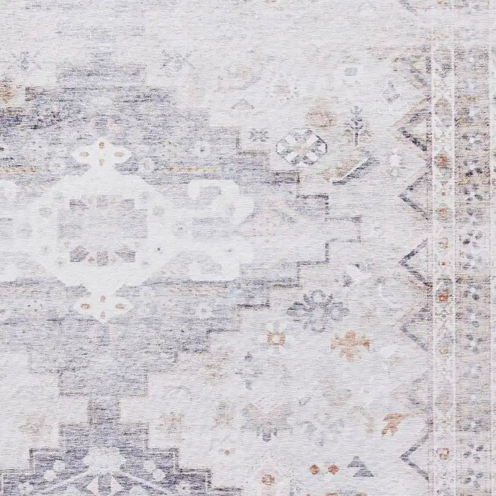 Think Rugs topaz think h1265 grey beige Grey, Beige Living Room Flat Weave Rug.