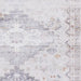 Think Rugs topaz think h1265 grey beige Grey, Beige Living Room Flat Weave Rug.