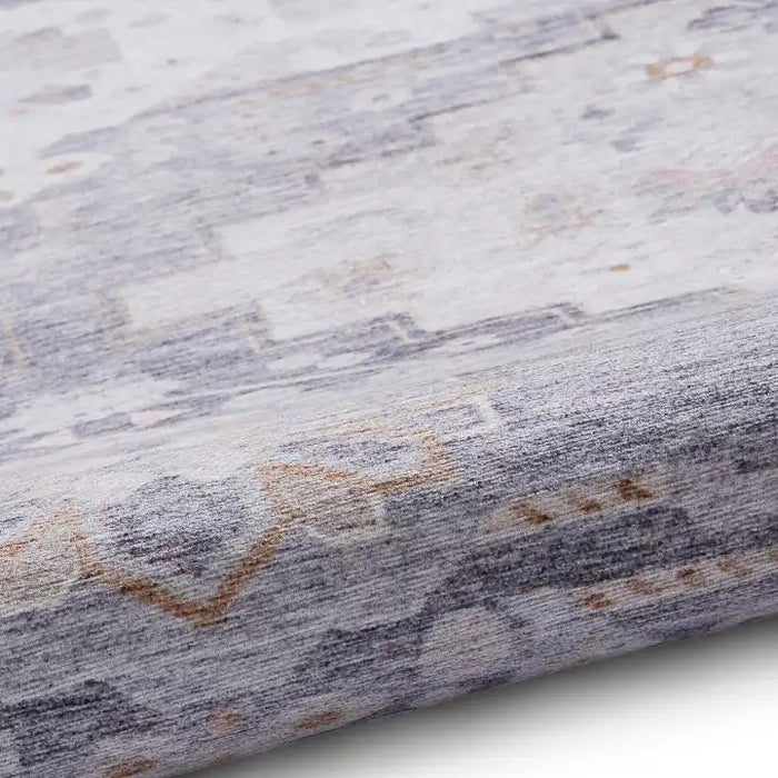 Think Rugs topaz think h1265 grey beige Grey, Beige Living Room Flat Weave Rug.