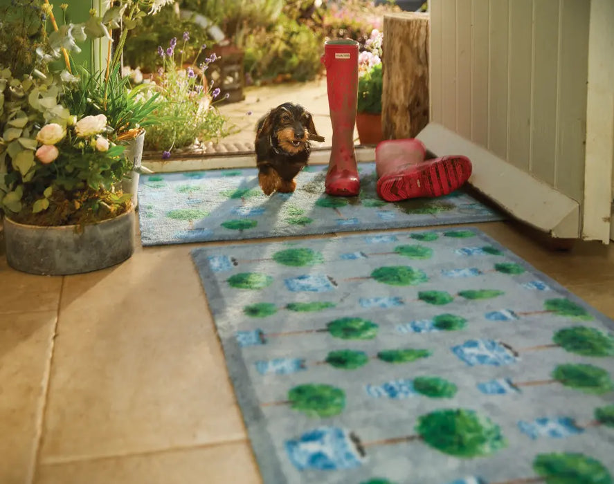 Patterned Hug Rug Topiary 31 Runner