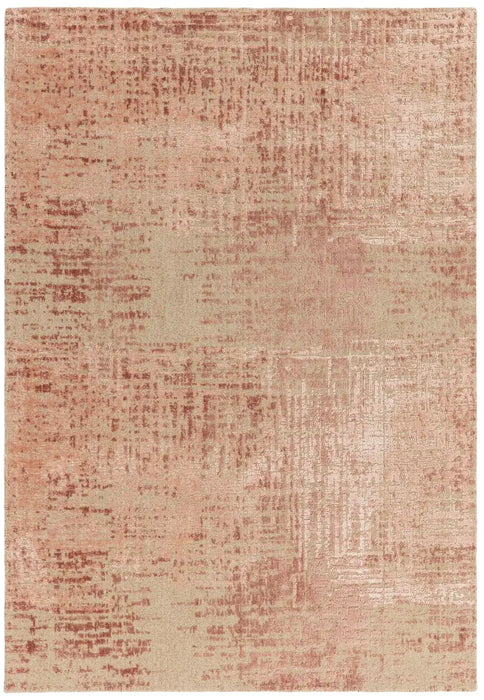 Asiatic torino terracotta Orange Living Room Wool Rug.