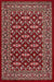 Rug Style traditional poly esta red Red Living Room Moroccan Rug.