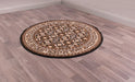 Rug Style traditional poly esta black Beige, Black Living Room Moroccan Rug.