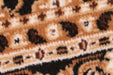 Rug Style traditional poly esta black Beige, Black Living Room Moroccan Rug.