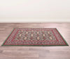 Rug Style traditional poly esta green Green Living Room Moroccan Rug.
