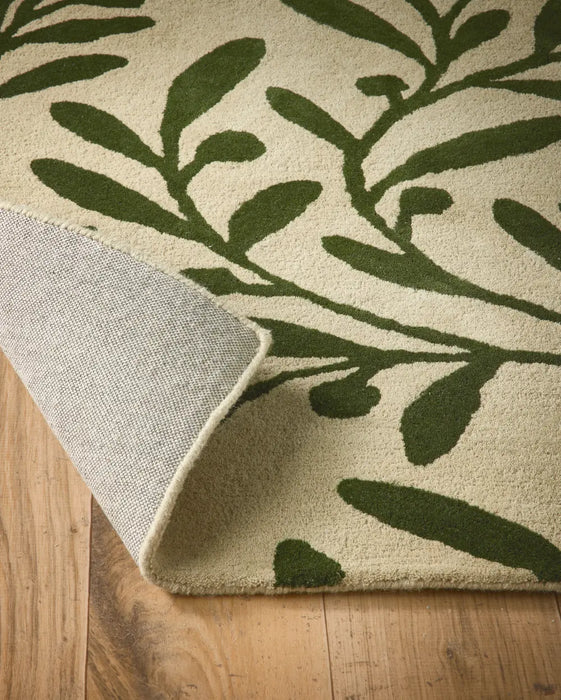 Trailing Leaf Beige/Green