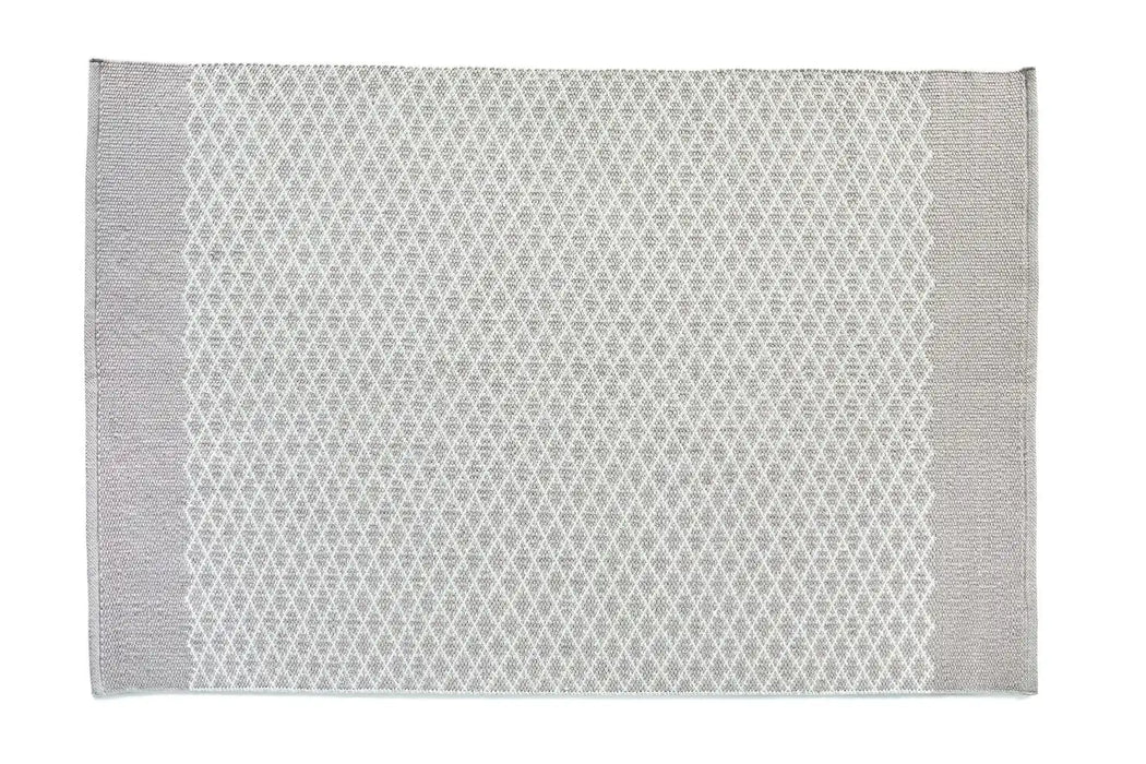 Origins hug rug woven trellis natural Grey Living Room Flat Weave Rug.