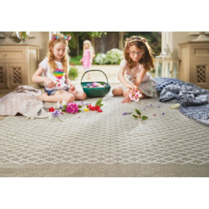 Hug Woven Trellis Natural Rug