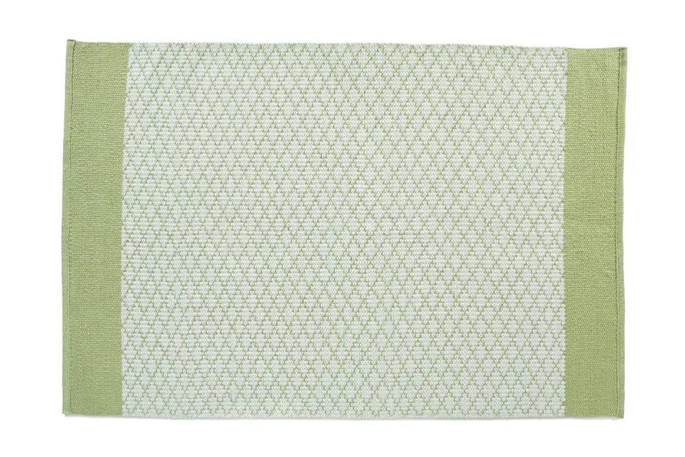 Hug Woven Trellis Green Rug